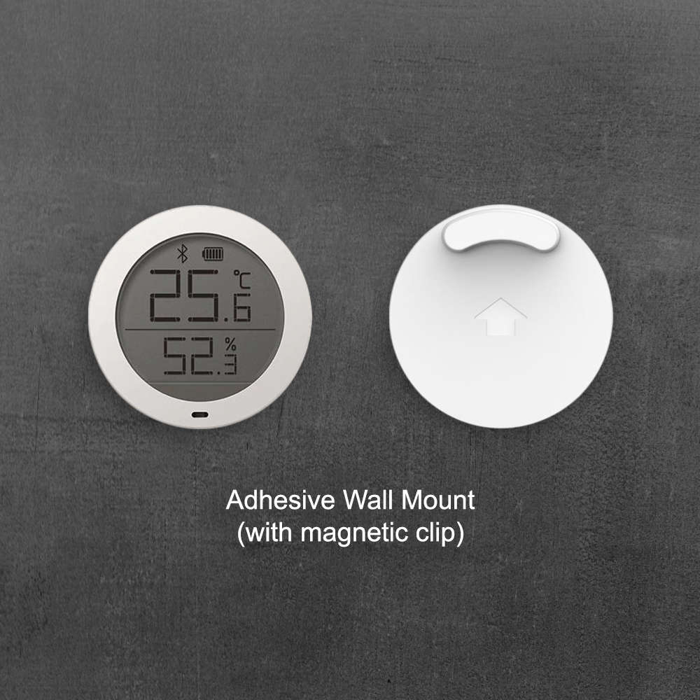 xiaomi mijia temperature and humidity monitoring electronic watch